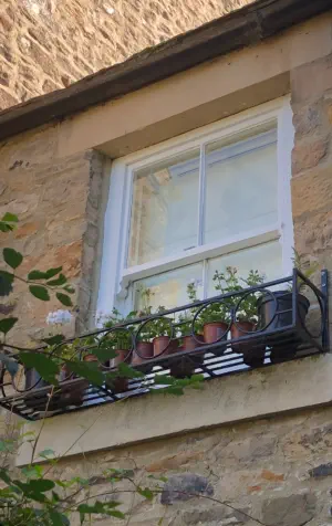 Wimborne wrought iron works window boxes