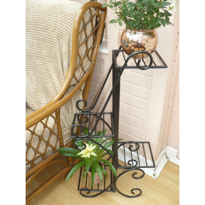 Plant pot  flower  pot  stand wrought iron  plant rack display